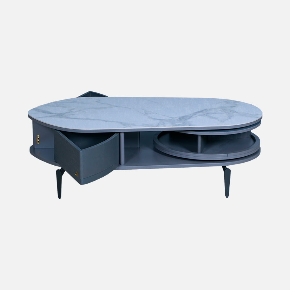 MAARK MARBLE TOP COFFEE TABLE 3001 HT