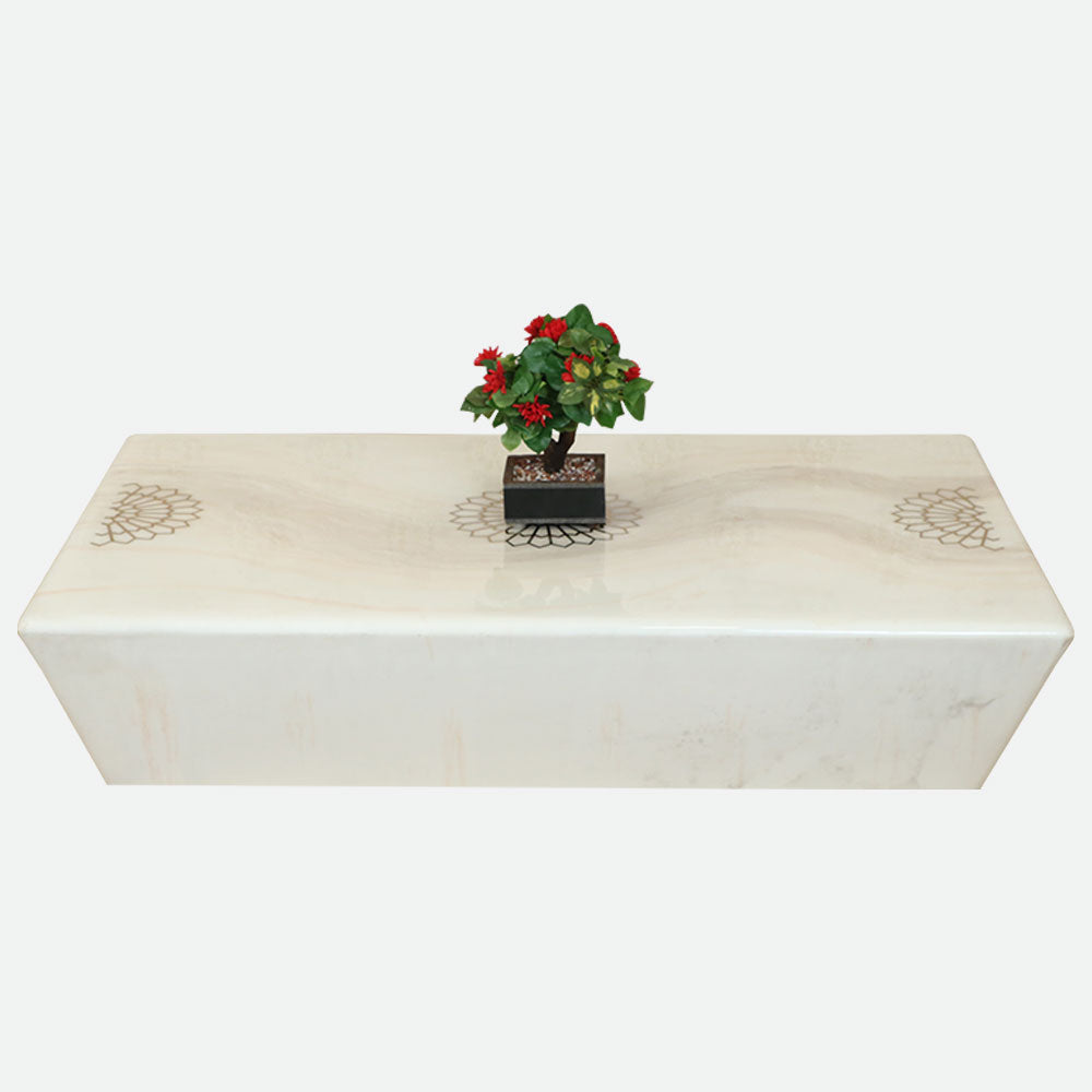 MAARK MARBLE TOP COFFEE TABLE 014 TD