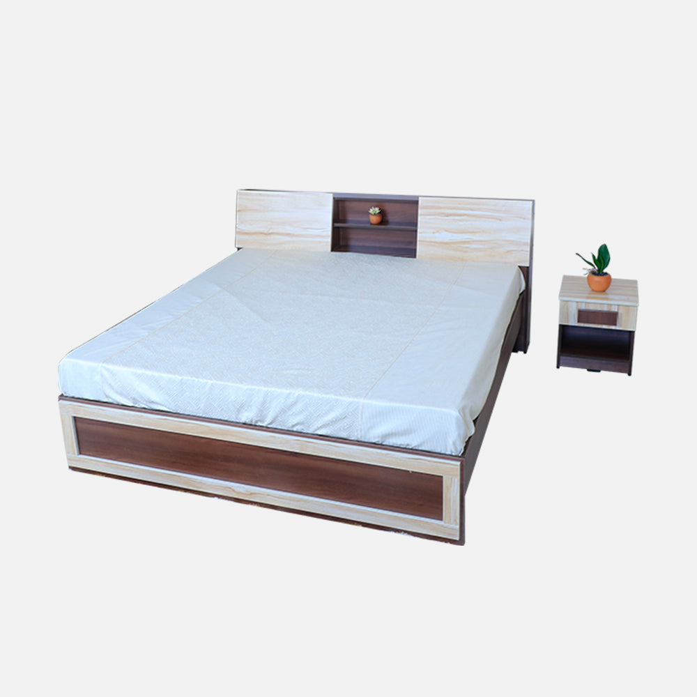 MAARK KING SIZE BED (6*6.25) MAY FLOWER