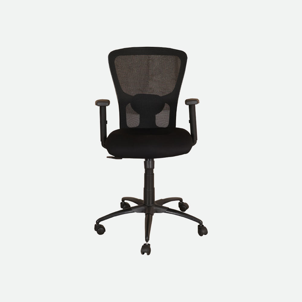 MAARK MEDIUM BLACK OFFICE CHAIR 2050 BLACK COLOUR AS