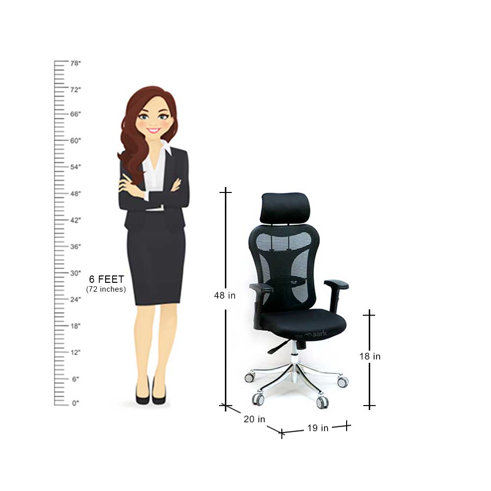 MAARK HIGH BACK OFFICE CHAIR OPTIMUS PREMIUM GL