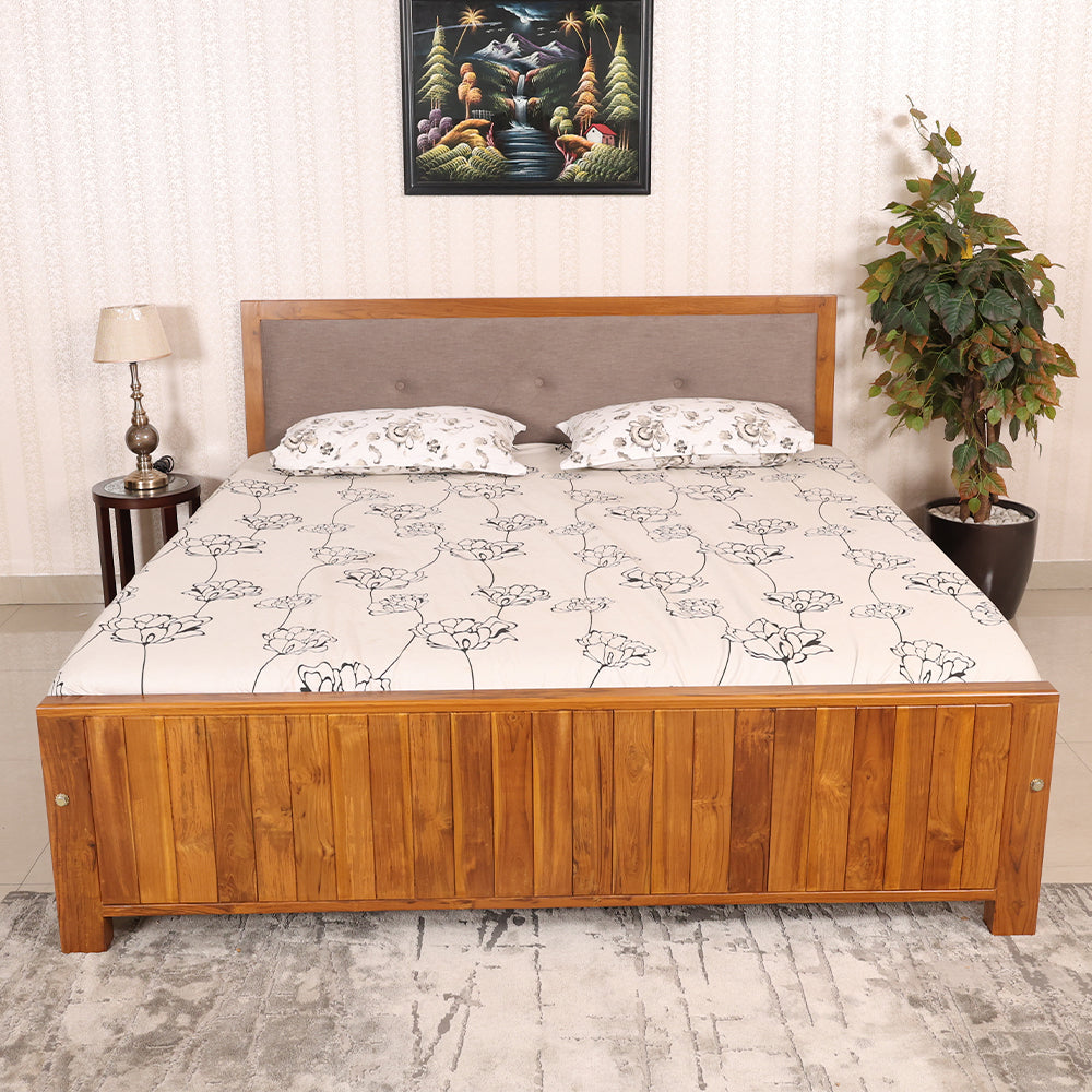 MAARK QUEEN SIZE BED (5*6.25) 242  DC