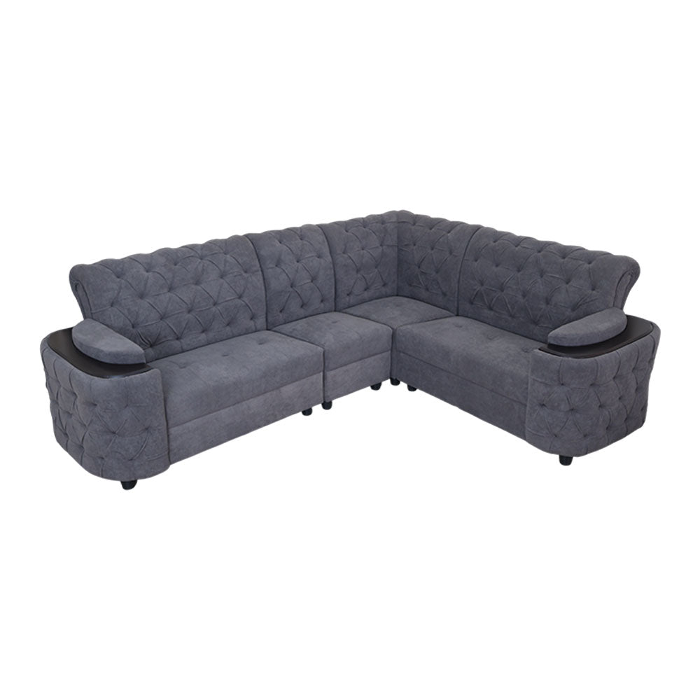 MAARK FABRIC CORNER SOFA 5 SEATER BMW
