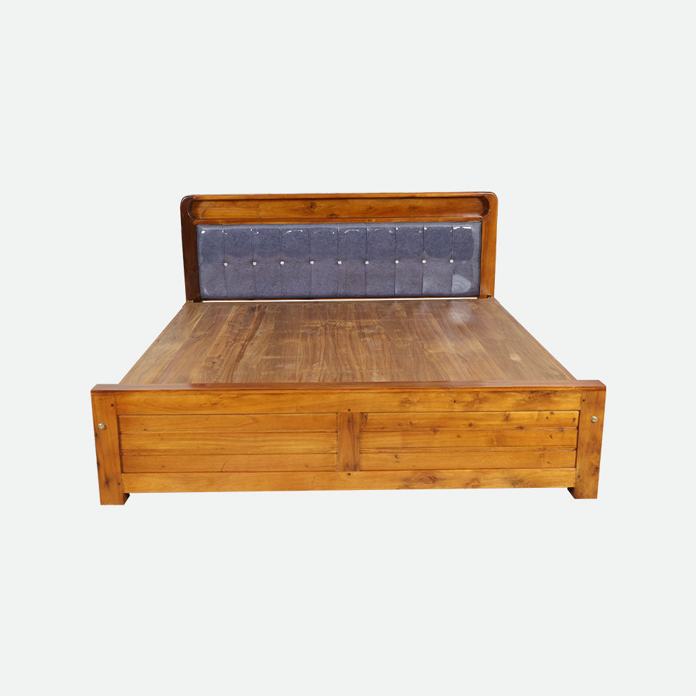 MAARK KING SIZE BED (6*6.25) CUSHION WITH HEAD STORAGE 01-AK WCF