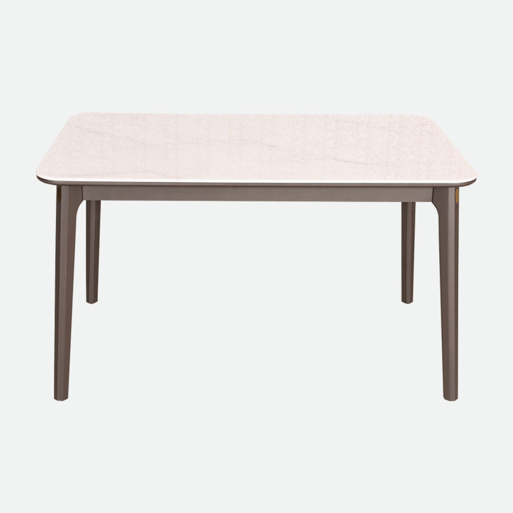 MAARK MARBLE TOP 4 SEATER DINING SET F16-203 HT