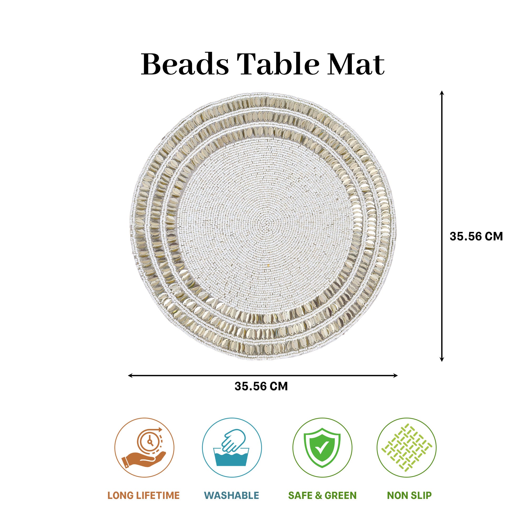 MAARK BEADED MAT @5% DC