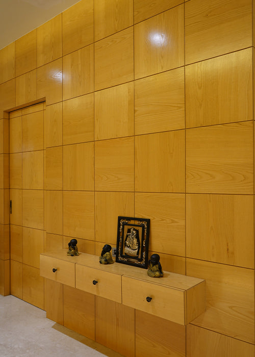 MAARK WALL PANELING WITH TV UNIT