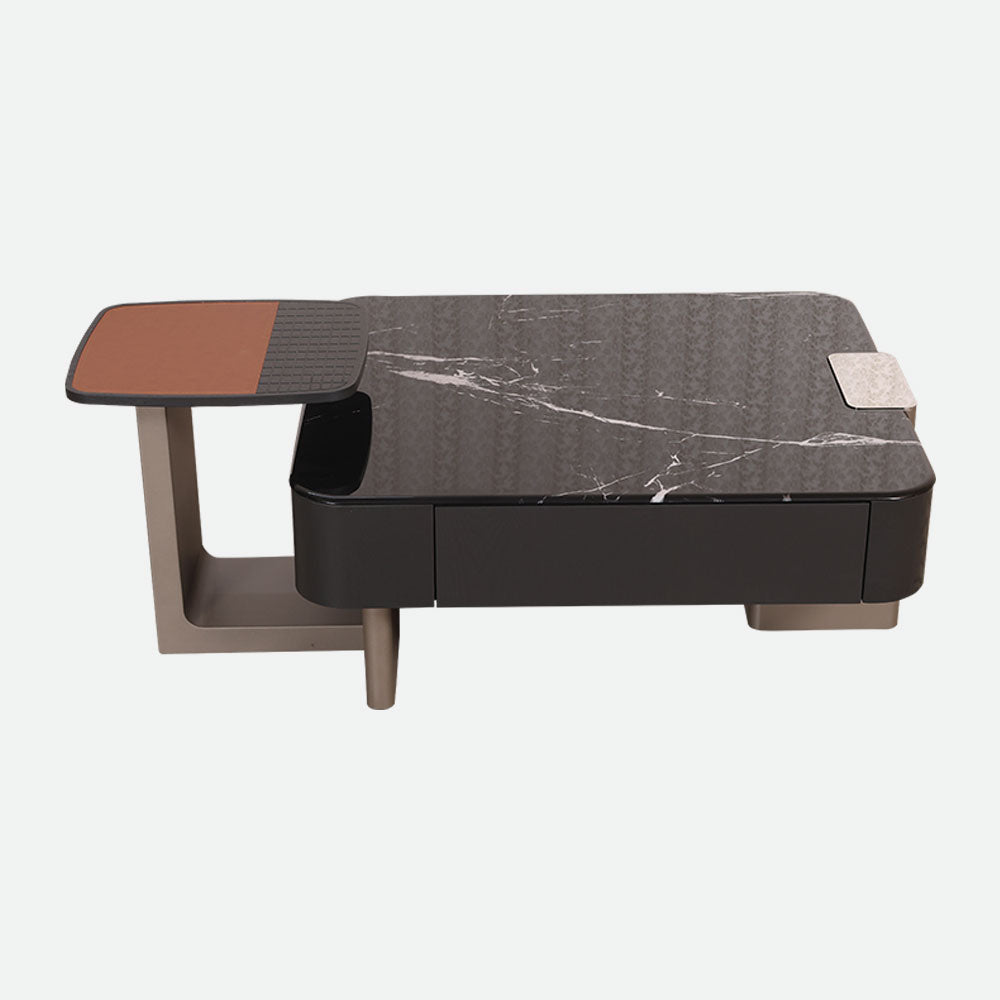 MAARK MARBLE TOP COFFEE TABLE CJ3307 HT