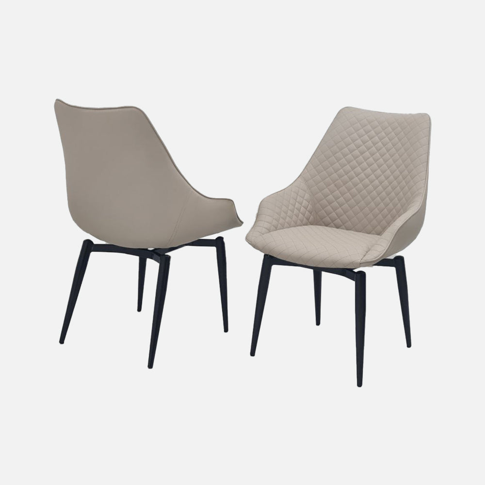 MAARK MARBLE TOP 6 SEATER DINING SET CT17-Y138 HT