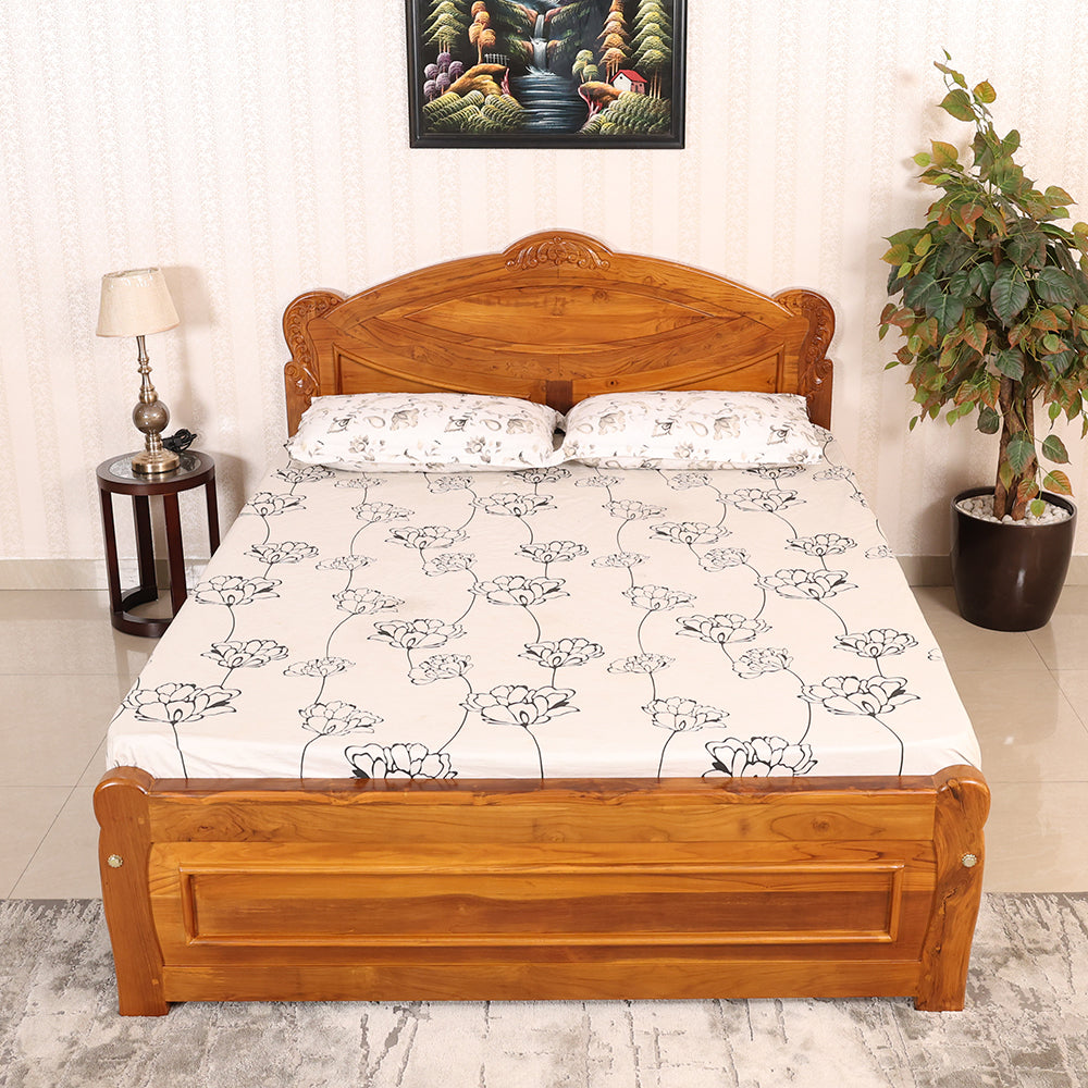 MAARK QUEEN SIZE BED (5*6.25) 231  DC