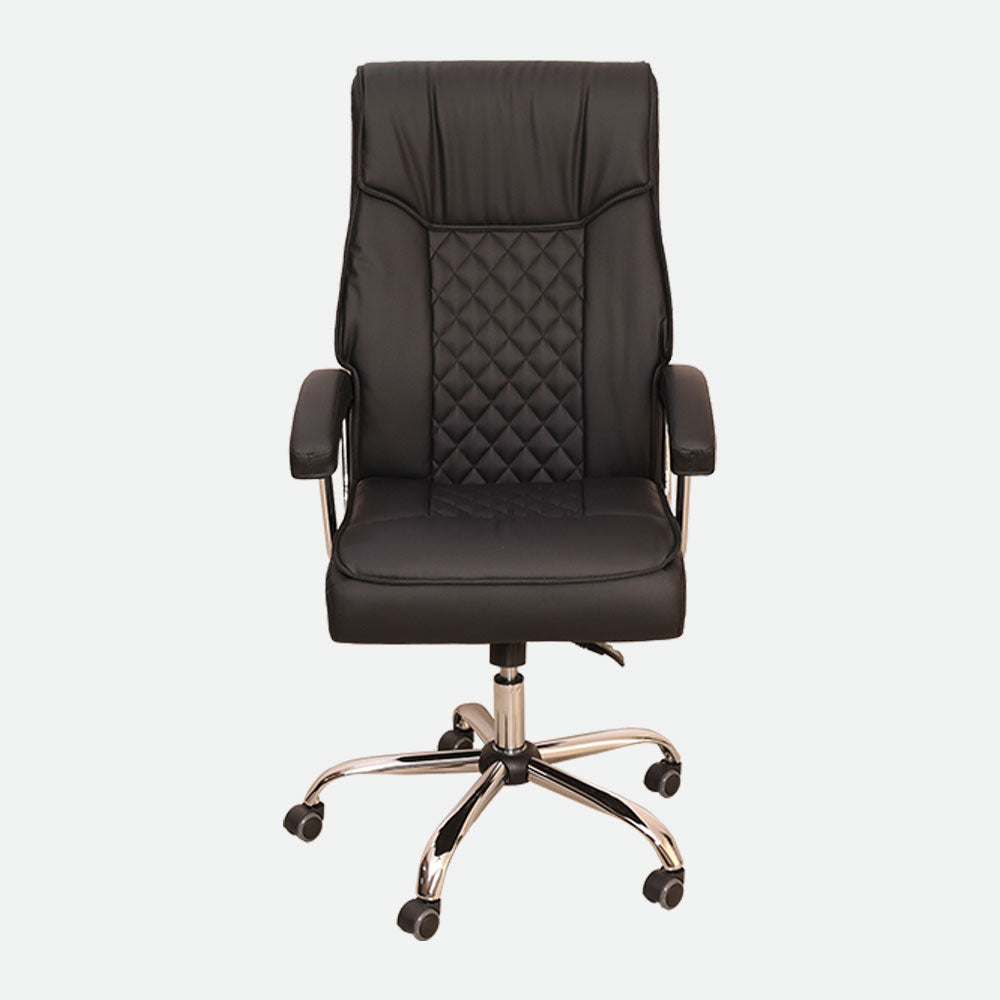 MAARK HIGH BACK OFFICE CHAIR XH - 9241 BLACK COLOUR SS