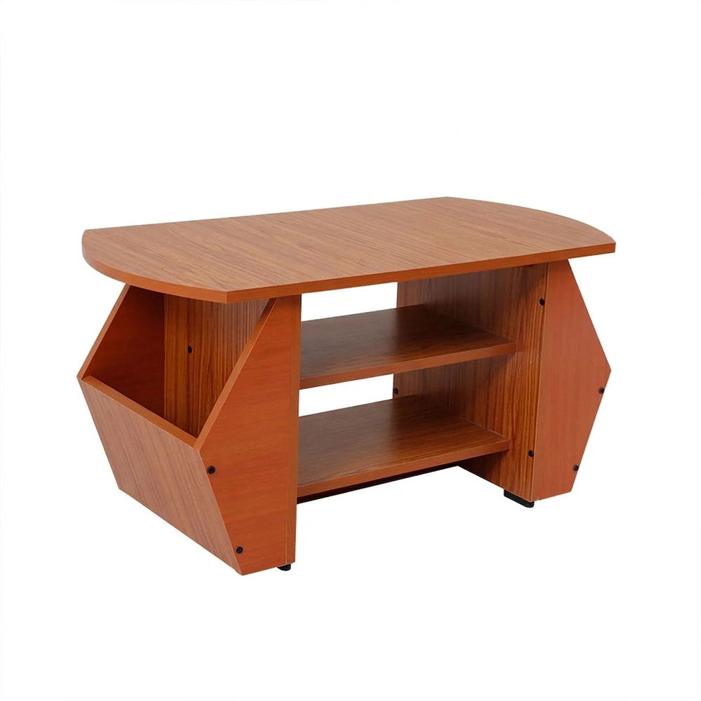 MAARK WOODEN FINISH MAGAZINE COFFEE TABLE