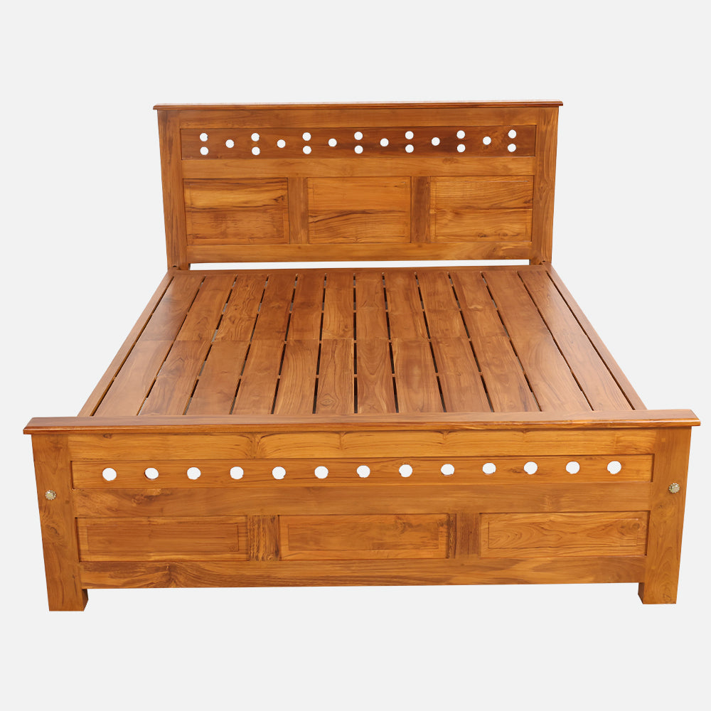 MAARK QUEEN SIZE BED (5*6.25) 117  DC