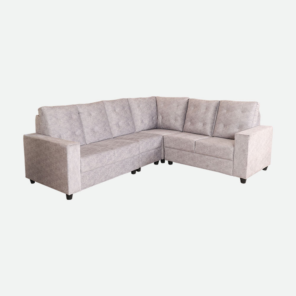 MAARK FABRIC CORNER SOFA 5 SEATER NEPTUNE