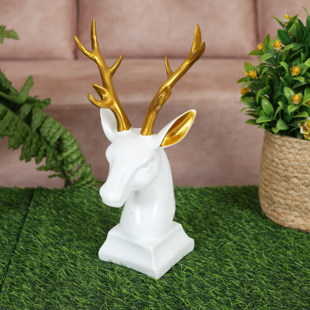 MAARK STATUE DEER BIG FACE/HEAD EH