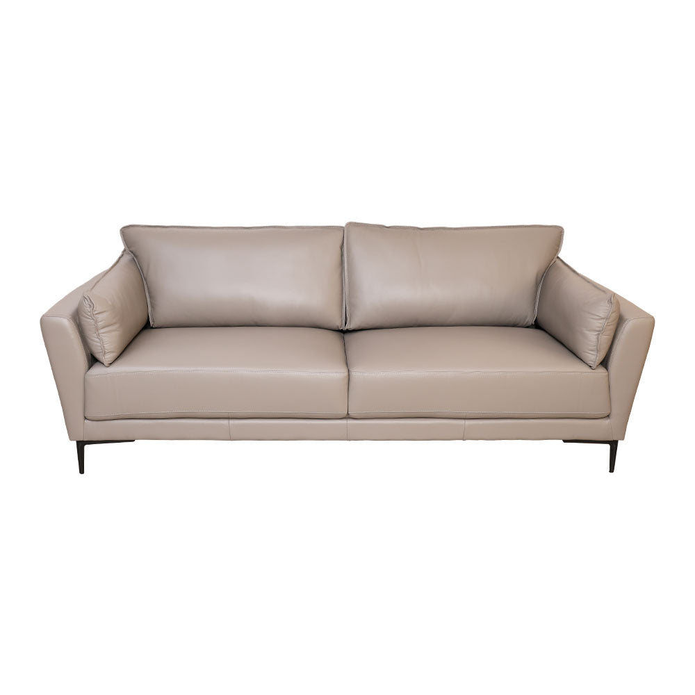 MAARK LEATHER SOFA SET (3+2) 6015 SMOKY GRAY ML