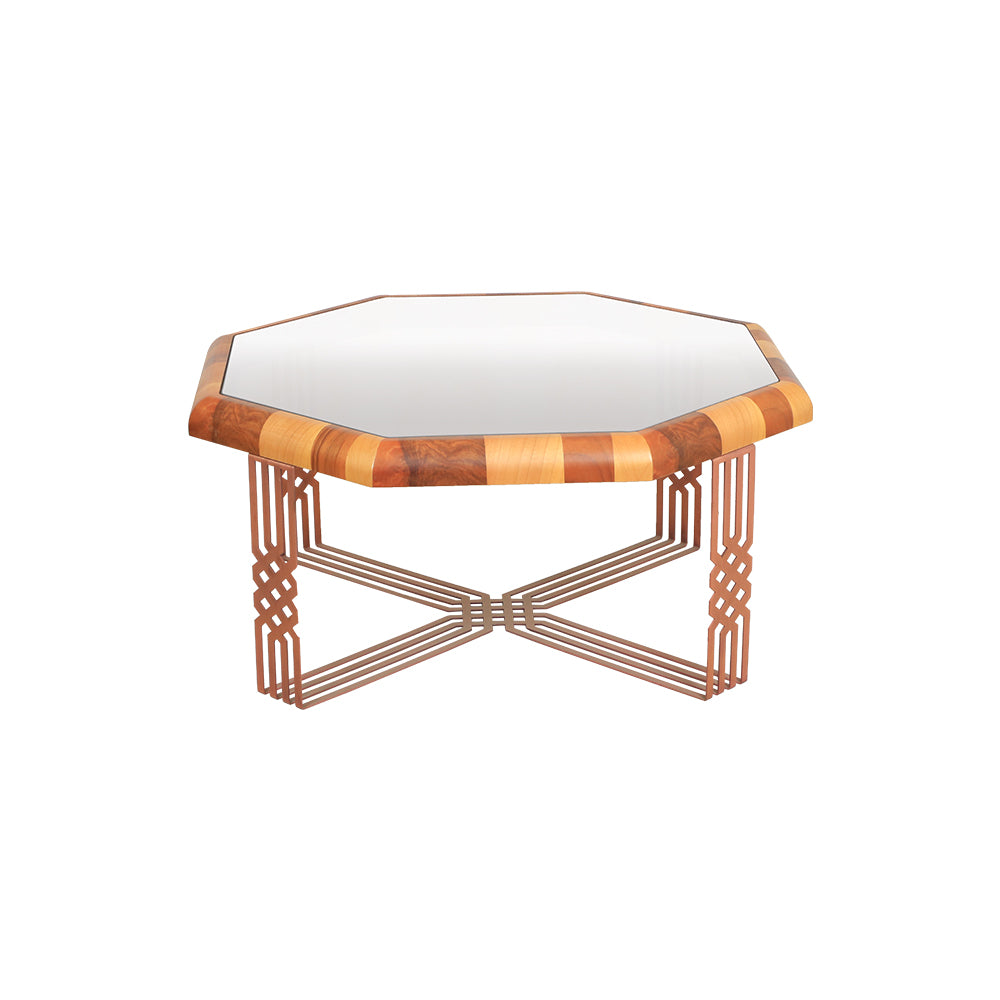 MAARK GLASS TOP COFFEE TABLE CTG-062 HT