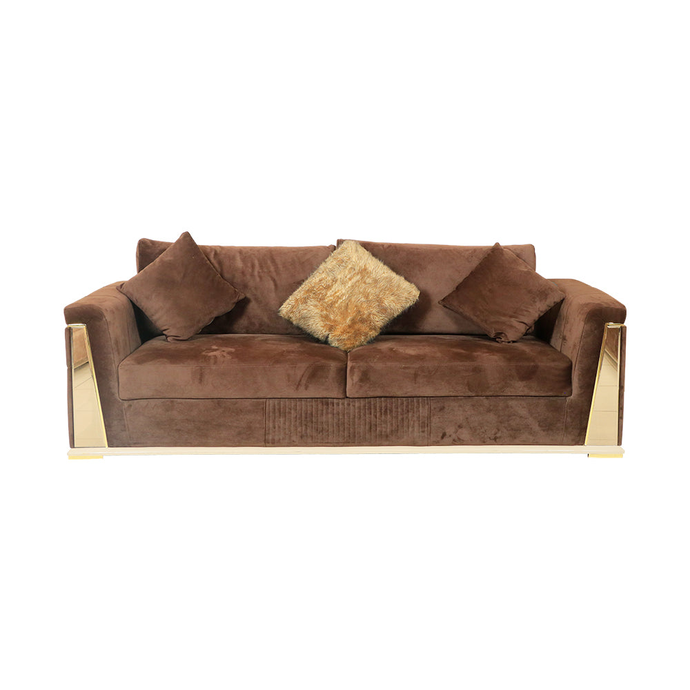 MAARK FABRIC THREE SEATER SOFA DELUXE HT