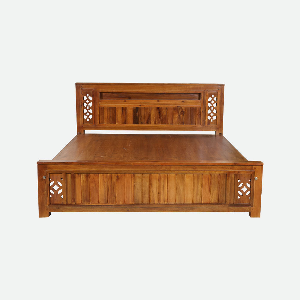 MAARK KING SIZE BED (6*6.25) AK-11 WCF