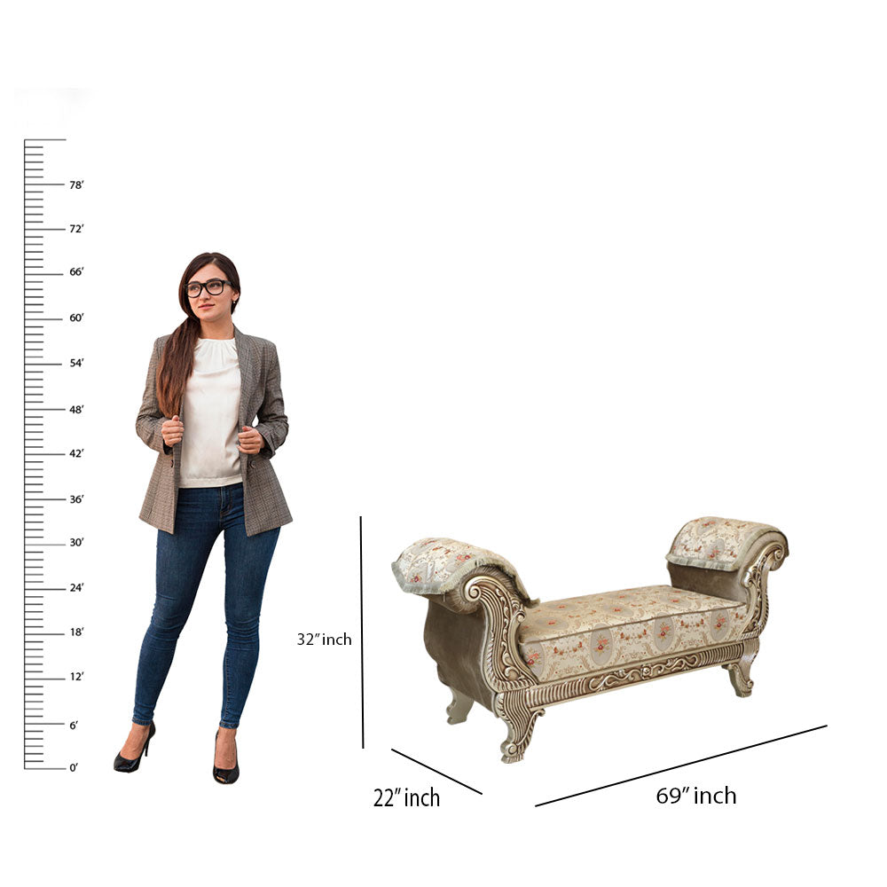 MAARK PALACE SOFA SET (3+2+2+SETTY) GAMLEVALA BF