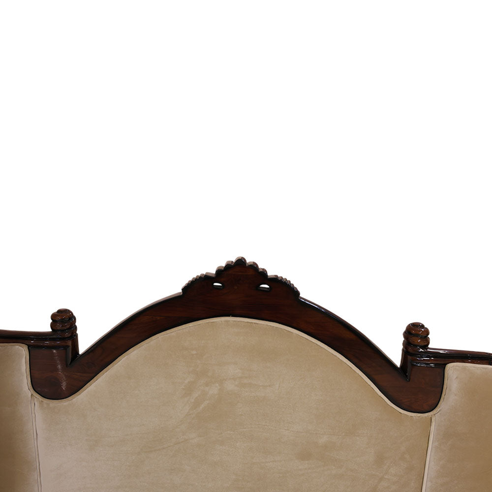 MAARK PALACE SOFA SET (3+2+2+1+1)WHITE GOLD BF