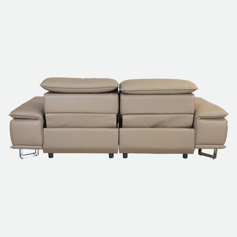 MAARK MOTORIZED RECLINER LEATHER SOFA SET (3R+2R) 2310 CAPPUCINO COLOUR HT