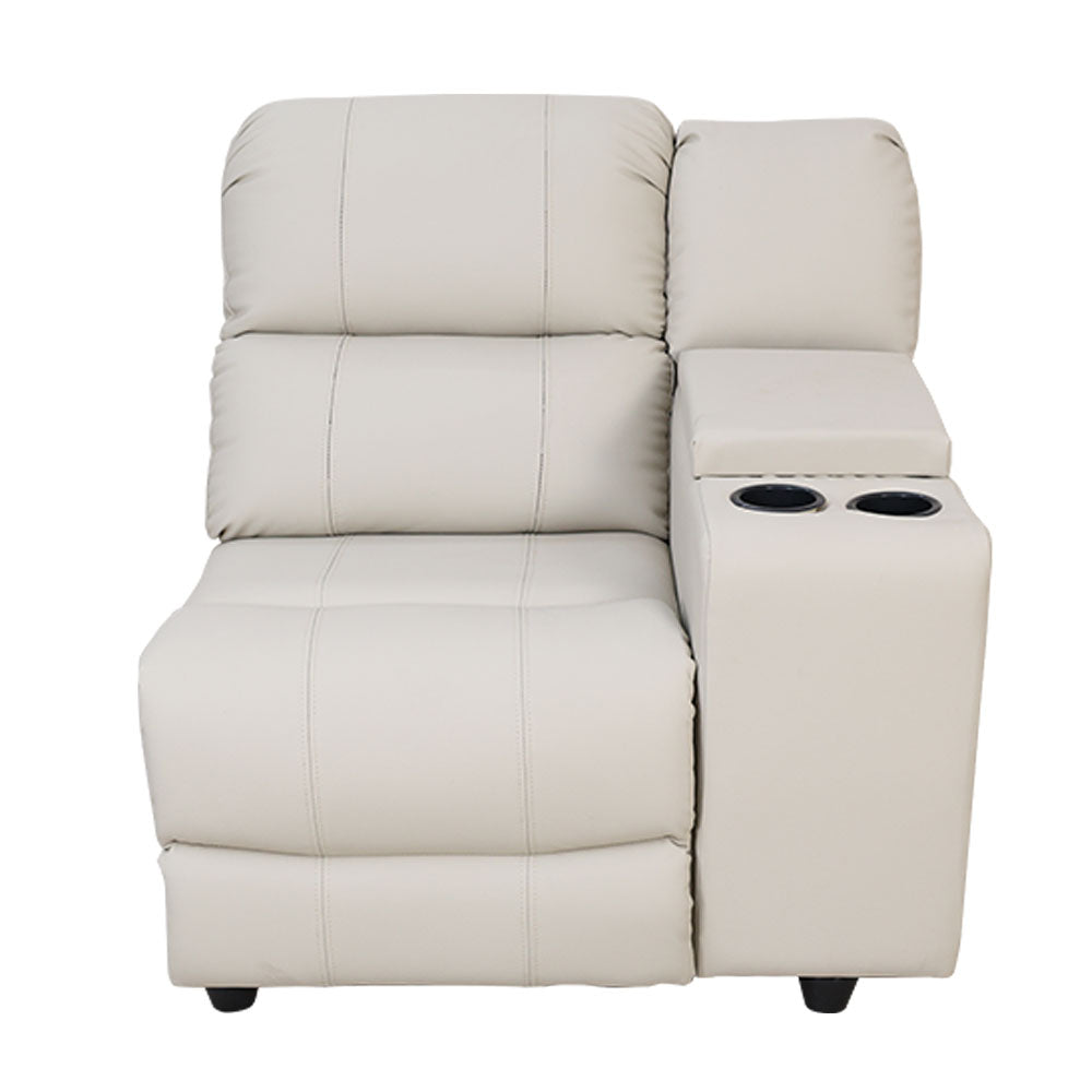 MAARK CORNER MOTORIZED RECLINER FABRIC SOFA (D+CONS+2+CONS+C+2+CONS+2+CONS) F211