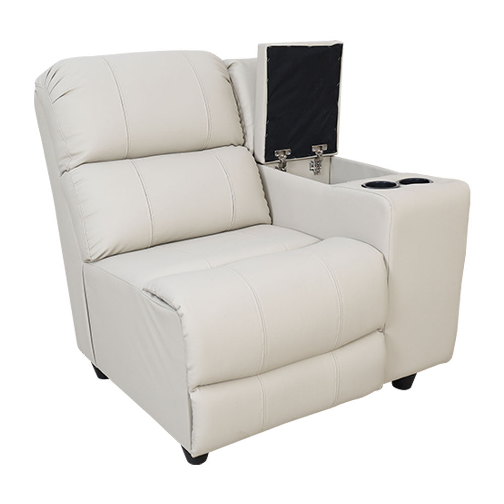 MAARK CORNER MOTORIZED RECLINER FABRIC SOFA (D+CONS+2+CONS+C+2+CONS+2+CONS) F211