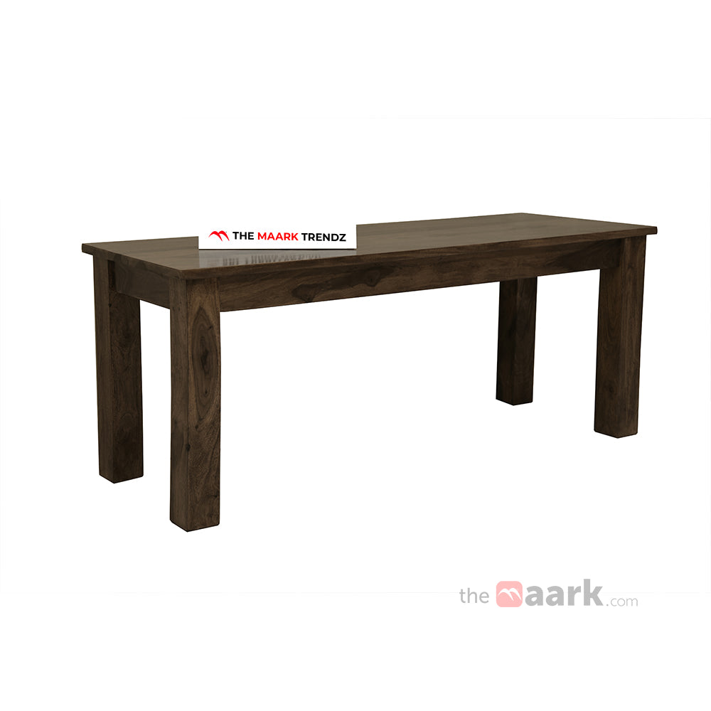 MAARK SHEESHAM WOOD DINING BENCH 7212 STONE FINISH SV
