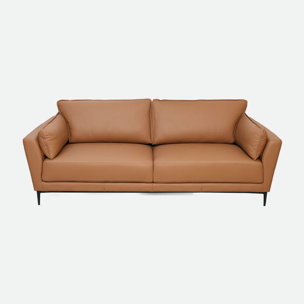 MAARK LEATHER SOFA SET (3+2) 6015 COL TAUPE ML