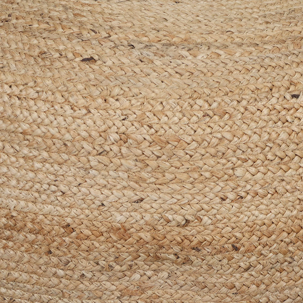 MAARK ROUND JUTE POUF BEIGE 60*60*30