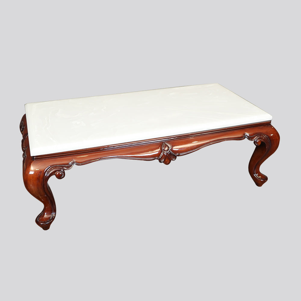 MAARK MARBLE TOP COFFEE TABLE DUSTER SM