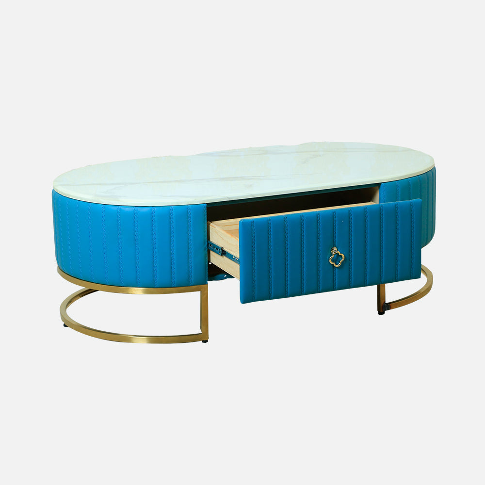 MAARK MARBLE TOP COFFEE TABLE CJ008 HT