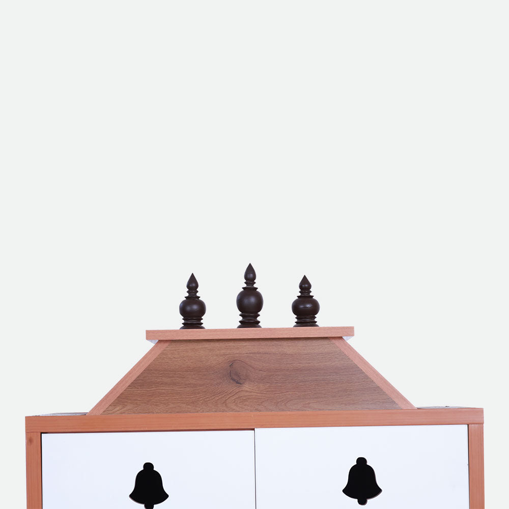 MAARK CNC DOOR POOJA RACK 5 * 2.5  WITH KALASAM