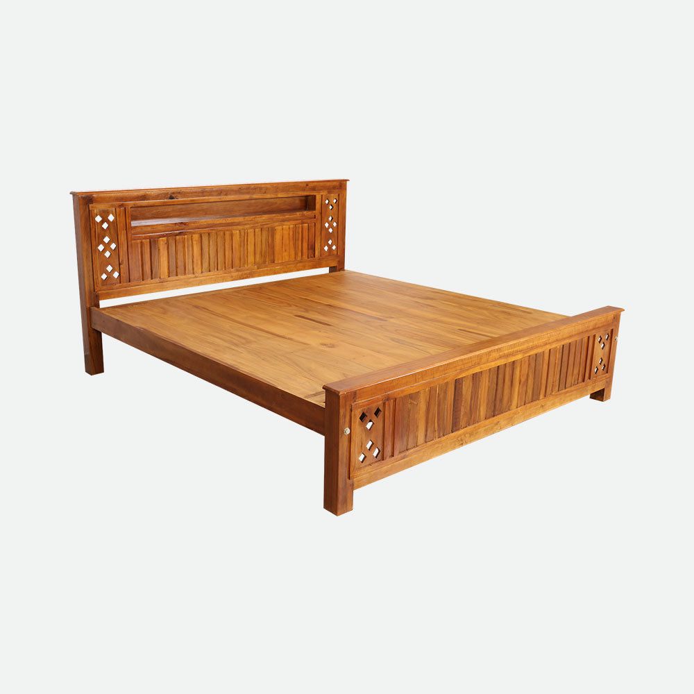 MAARK KING SIZE BED (6*6.25) AK MODEL WCF