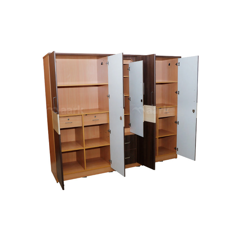 MAARK 5 DOOR WARDROBE PF WITH DRESSER