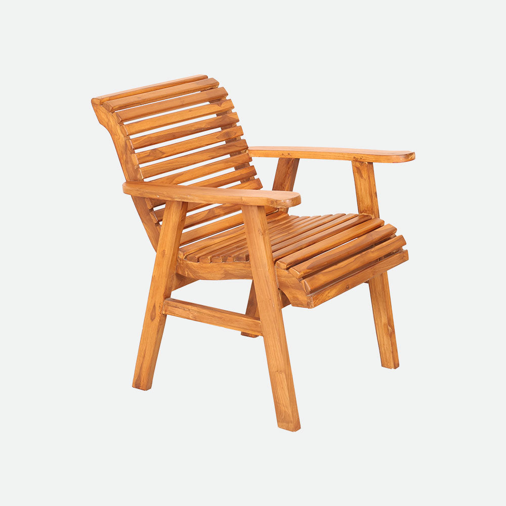 MAARK OUTDOOR RUBWOOD CHAIR SLEEPER GD