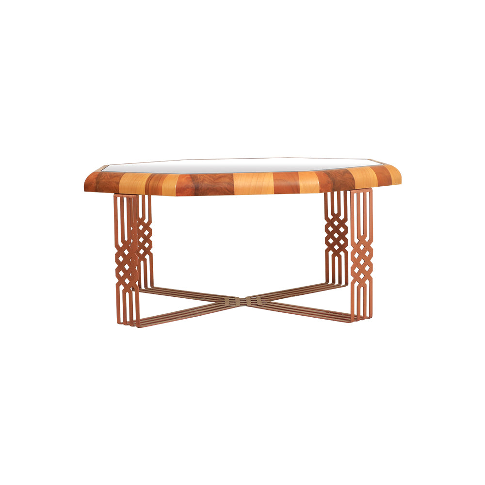 MAARK GLASS TOP COFFEE TABLE CTG-062 HT