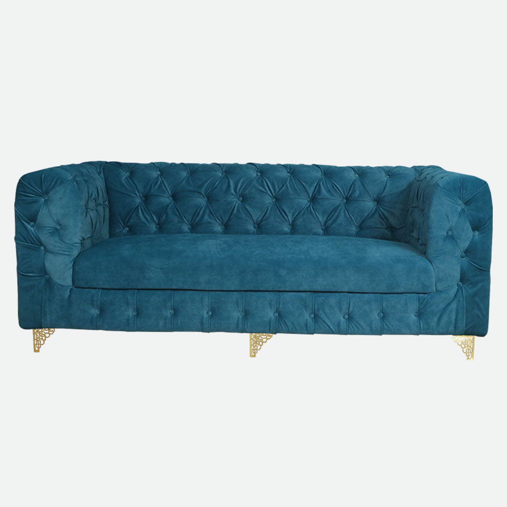 MAARK FABRIC SOFA SET (3+1+1) 912 BLUE COLOUR