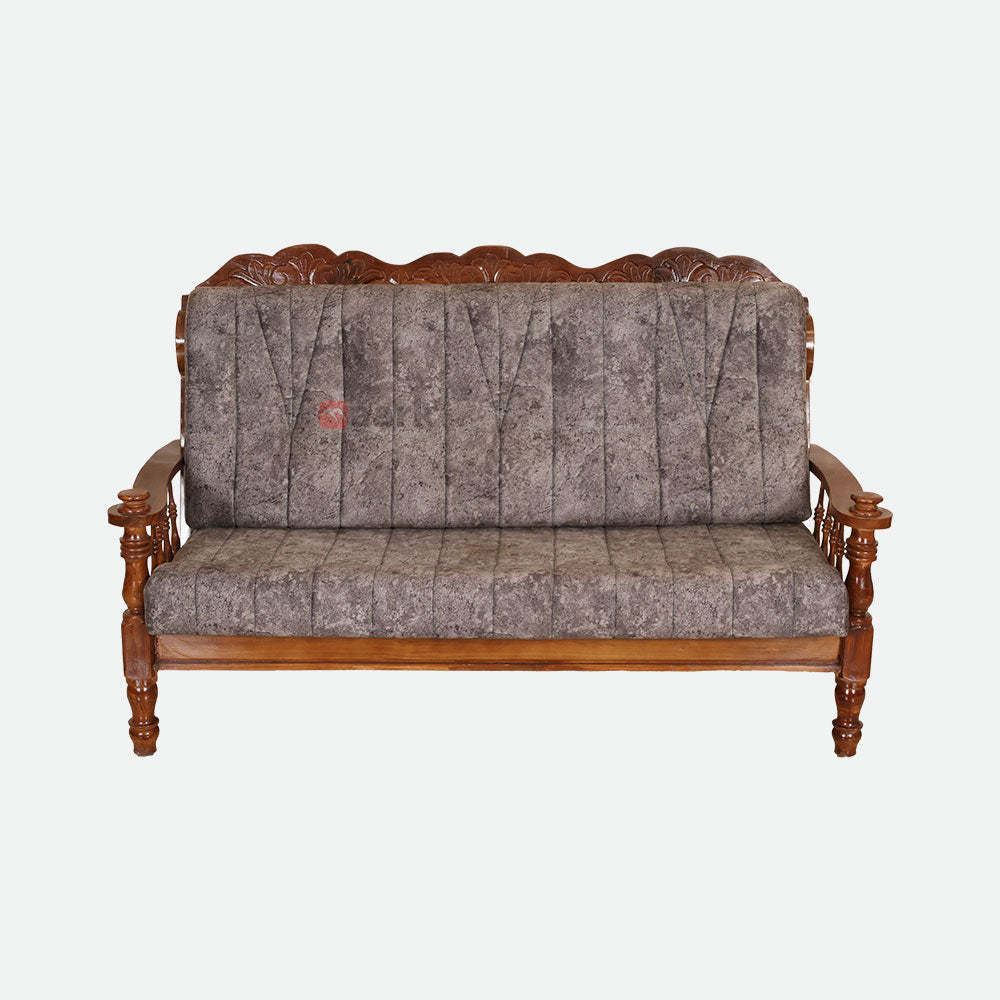 MAARK WOODEN SOFA SET (3+1+1) S-14 WCF