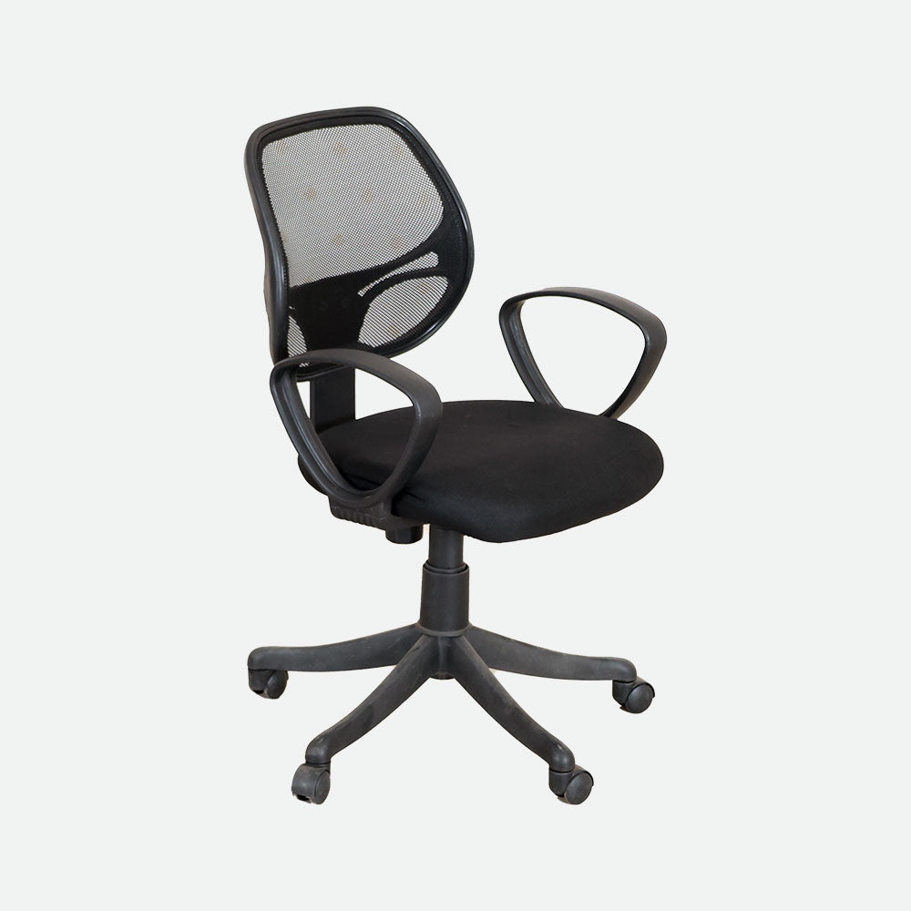 MAARK MEDIUM BACK OFFICE CHAIR 2018 BLACK COLOUR AS