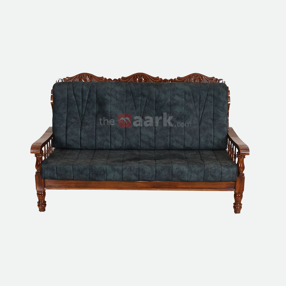 MAARK WOODEN SOFA SET (3+1+1) S-13 WCF