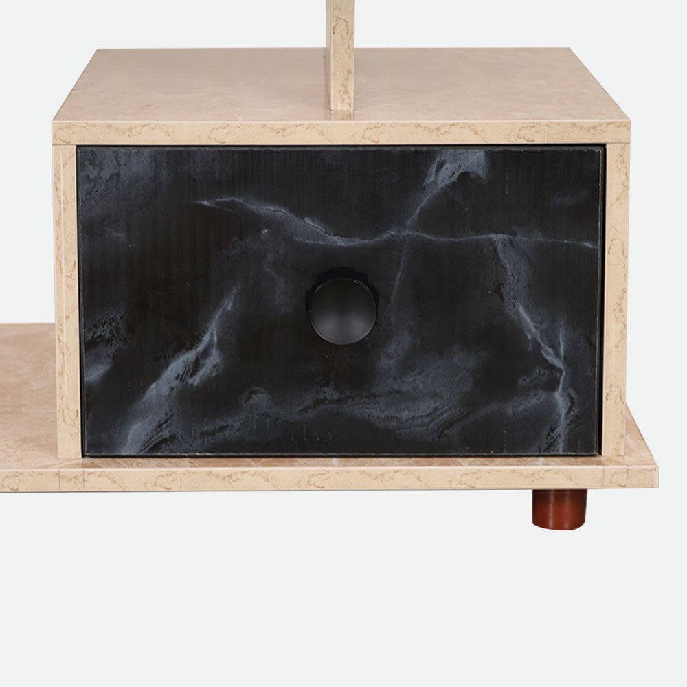 MAARK WOODEN FINISH COFFEE TABLE KUBERK