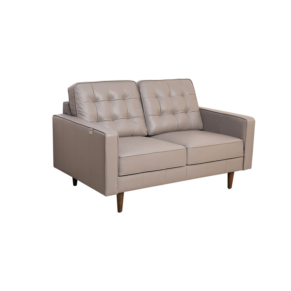 MAARK LEATHER SOFA SET (3+2) 9045 COL COFFEE ML