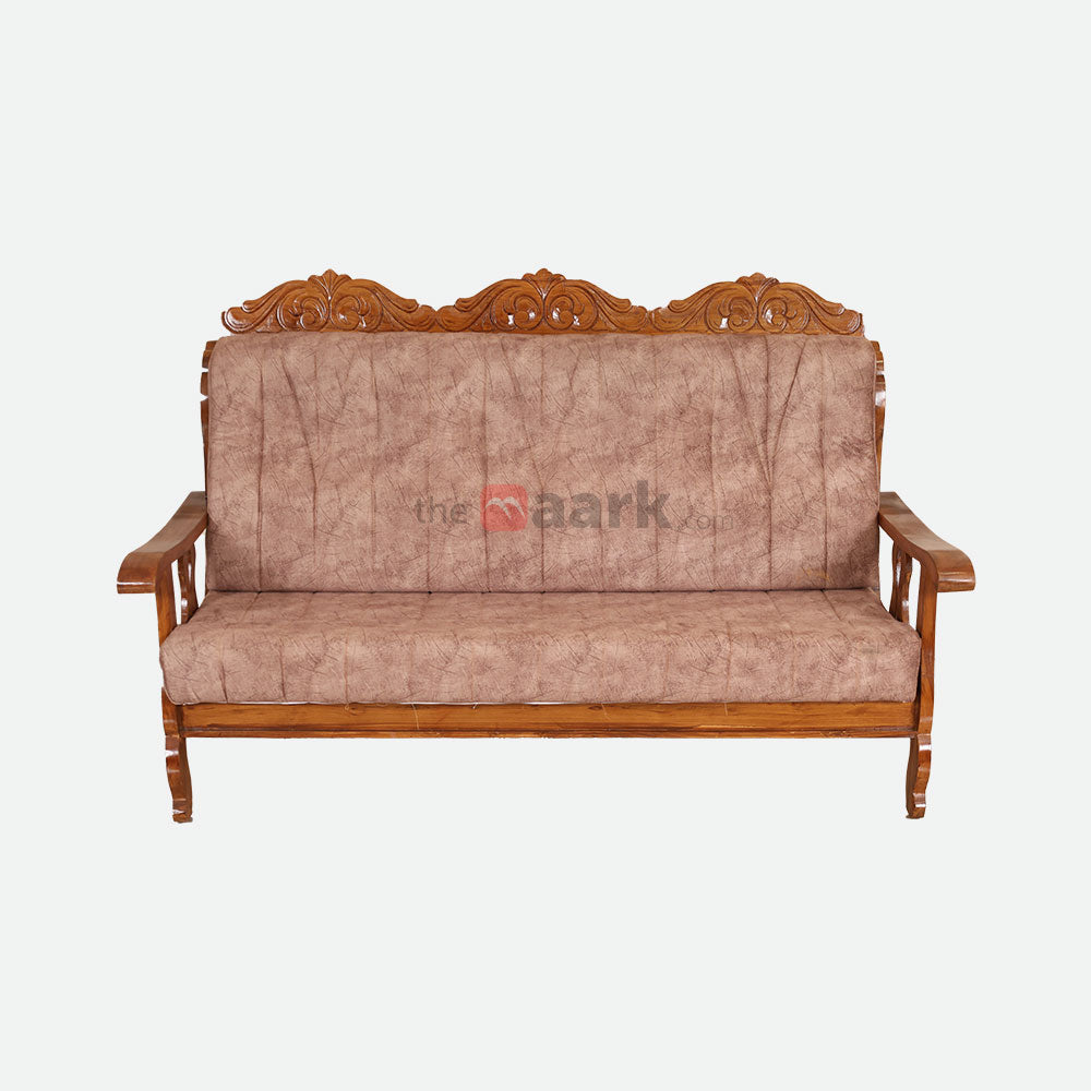 MAARK WOODEN SOFA SET (3+1+1) S-10 WCF