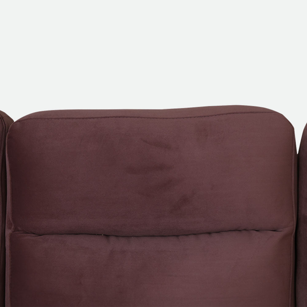 MAARK FABRIC CORNER SOFA 5 SEATER PLATINA