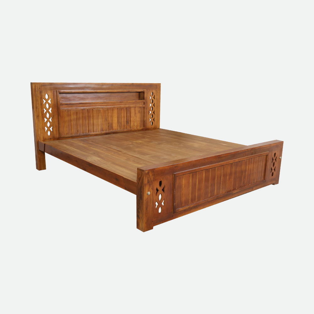 MAARK KING SIZE BED (6*6.25) AK-14 WCF