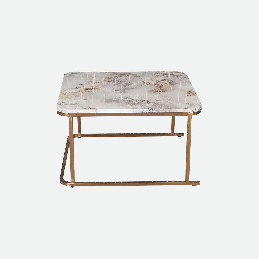 MAARK MARBLE TOP COFFEE TABLE SET CTM-CT33 HT