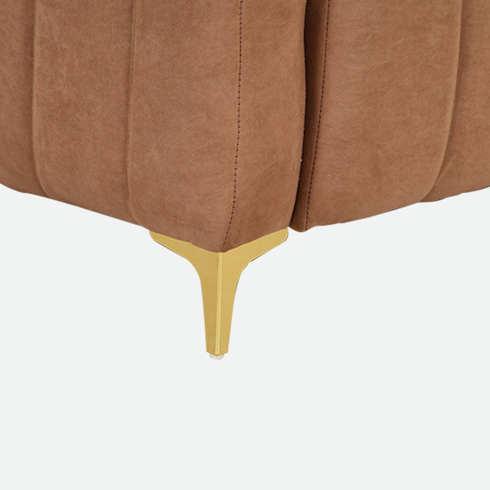 MAARK FABRIC THREE SEATER SOFA FLOREDA