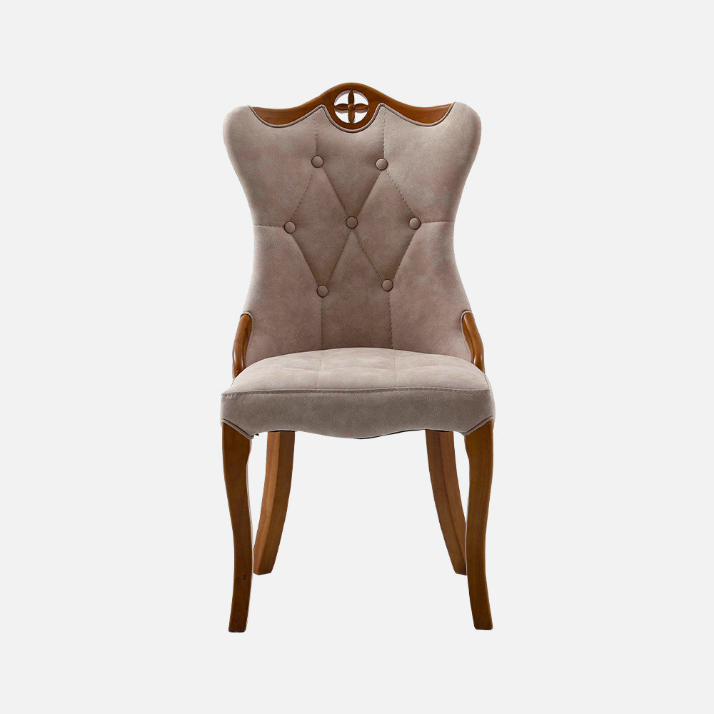 MAARK MARBLE TOP 6 SEATER DINING SET 1102-6145 HT